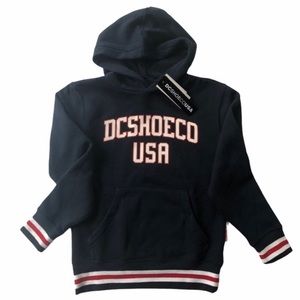 NWT DC kids navy blue hoodie